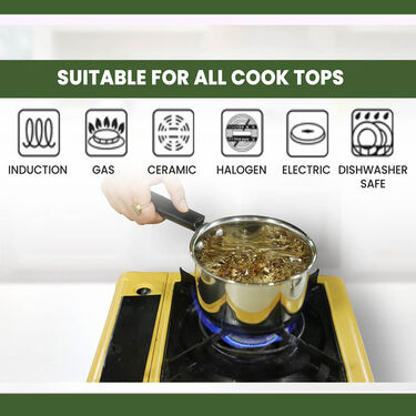 7 Pcs Induction Friendly Cookware Set + Free Knife Set + Free Double Bedsheet with Pillow Cover + Free Steel Medu Vada Maker