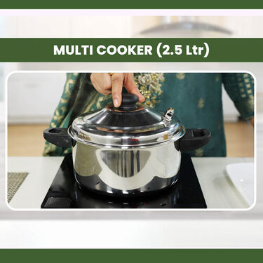 7 Pcs Induction Friendly Cookware Set + Free Knife Set + Free Double Bedsheet with Pillow Cover + Free Steel Medu Vada Maker