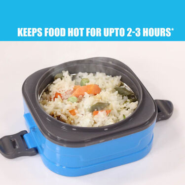 3 Layer + Free 2 Layer Lock & Go Hot Insulated Tiffin