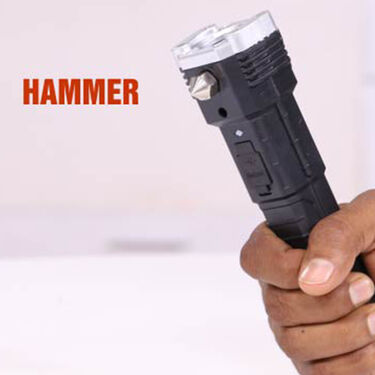 8 in 1 Magnetic Emergency Light with Torch + Powerbank And Fan (LTP)