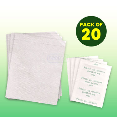 test Foot Patches Pack of 20